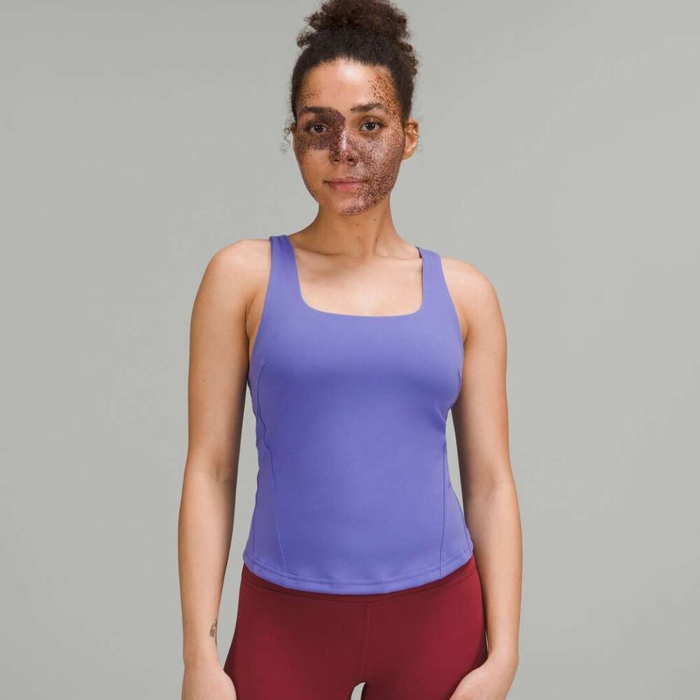 Lululemon InStill Tank Size 10 NWT Charged Indigo